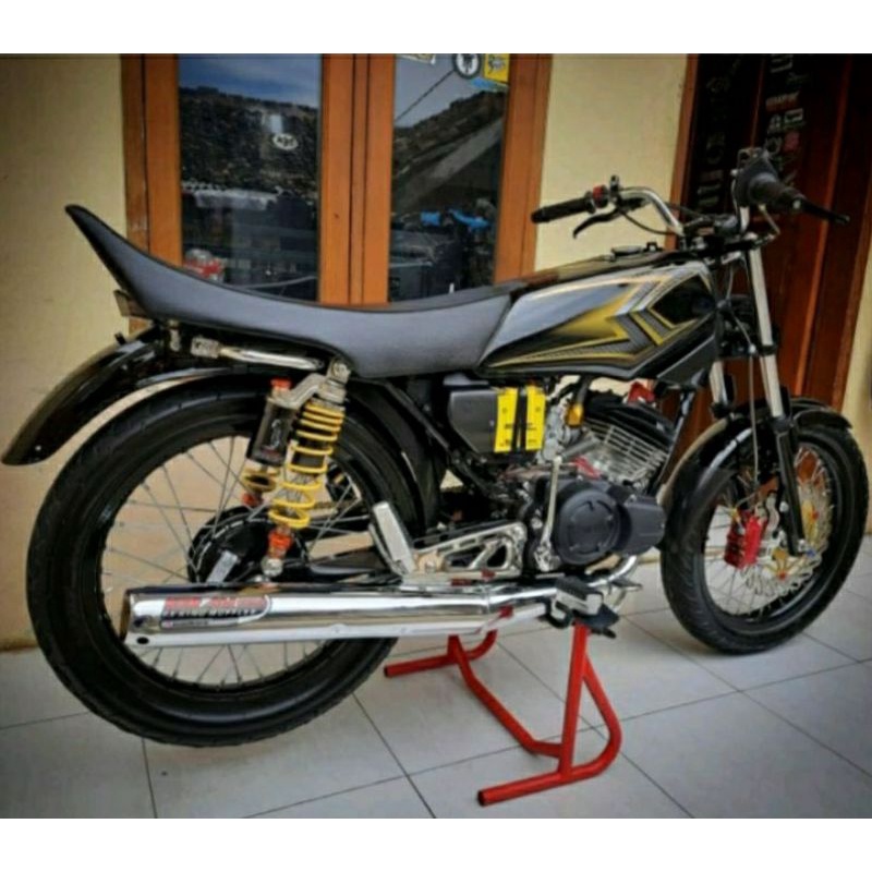 JOK RX KING PERAHU EXTREM HITAM POLOS