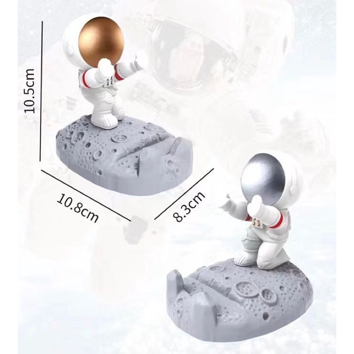 Holder HP &amp; Tablet bentuk Astronot Unik Kuat &amp; Kokoh Souvenir Hadiah