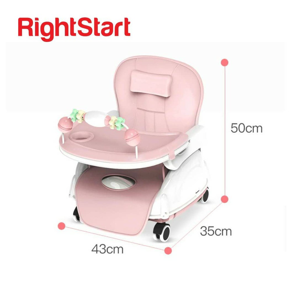 RightStart High Chair 4in1 Candy Series 2380 - Kursi Makan Bayi