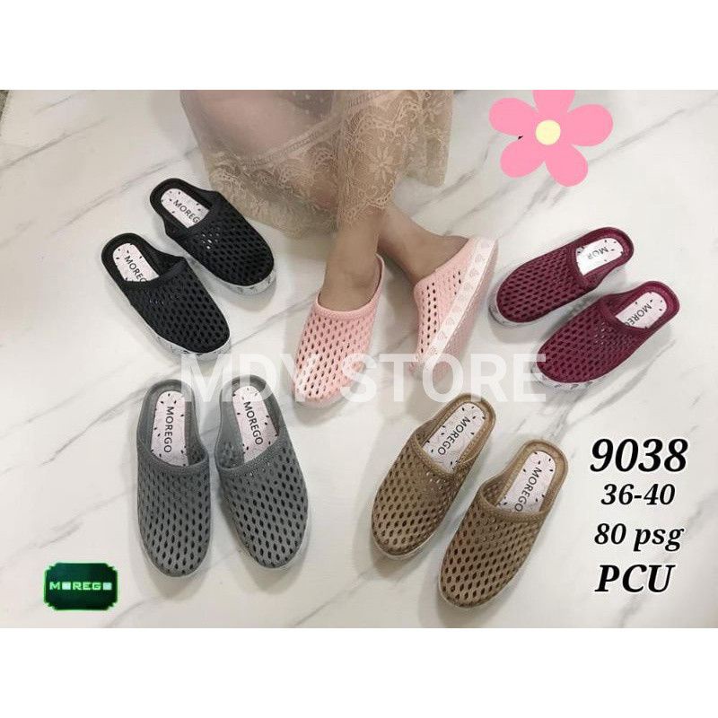 sandal sepatu slop wanita import morego