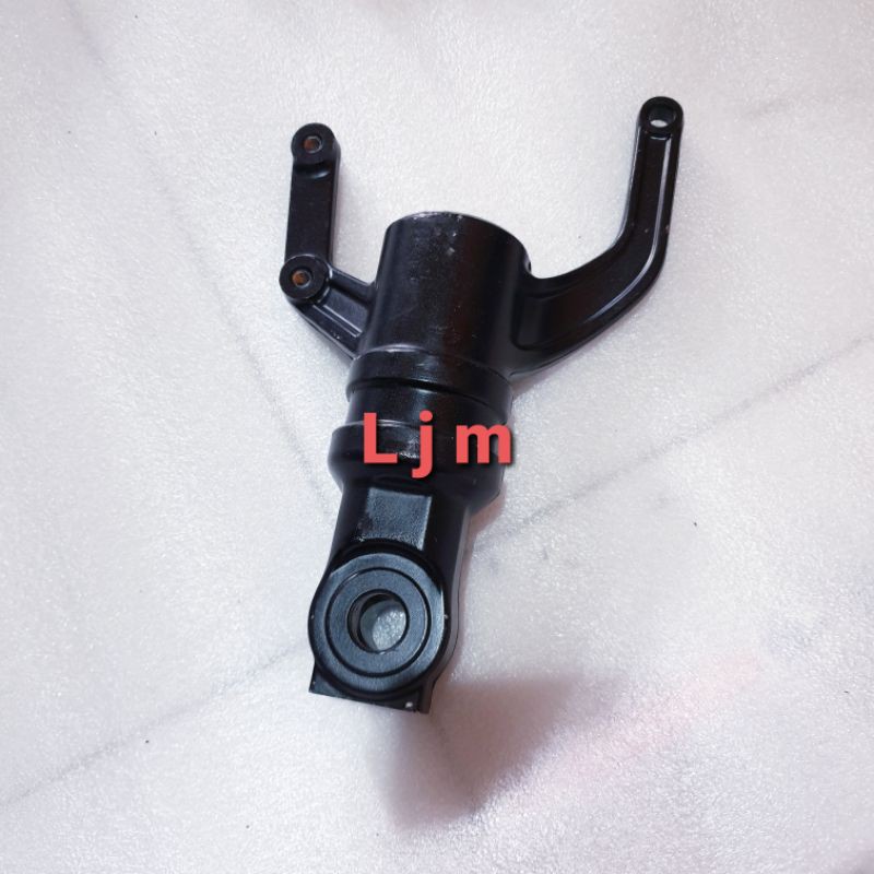 Dudukan As Pipa Linggis / Bottom USD Upside Down Sebelah Kiri Yamaha New R25 Ori Second