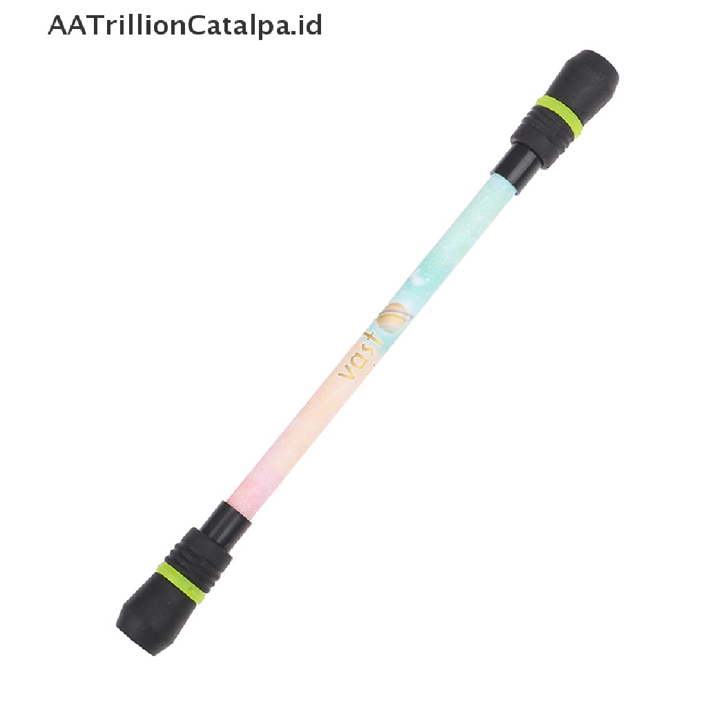 (AATrillionCatalpa) Pulpen Gaming Putar Dengan Lampu Untuk Mainan Anak / Pelajar