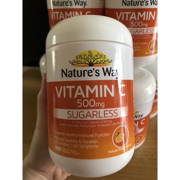 NATURES WAY Vitamin C 500 Mg 300 Tablet ORI Australia READY STOCK !!