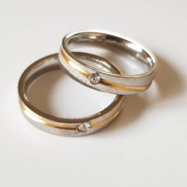 Cincin titanium cincin couple cincin ring cincin kawin cincin tunangan cincin nikah