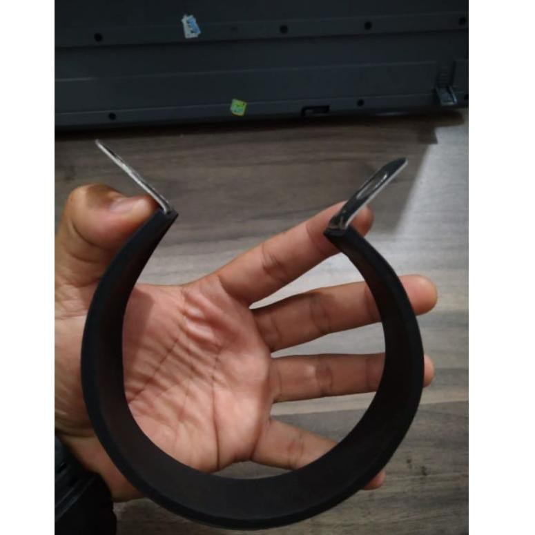 Jk6Code gantungan klem knalpot Racing 3.5inci 3tech R9 CLD Ronin Tridente Kawahara Proliner Loneride