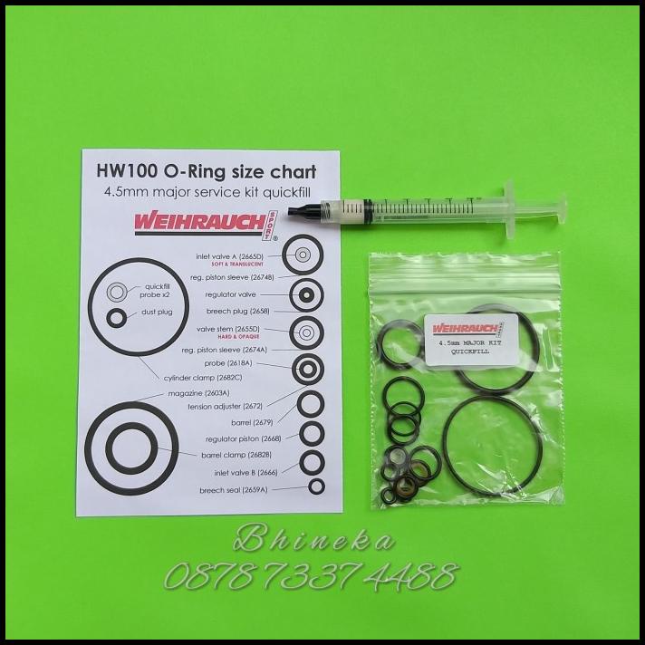 Major Servive Kit Hw100 / Original Weinrauch Hw100 Seal Oring