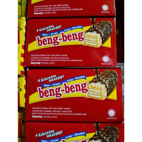 

Beng beng wafer coklat isi 17 pcs