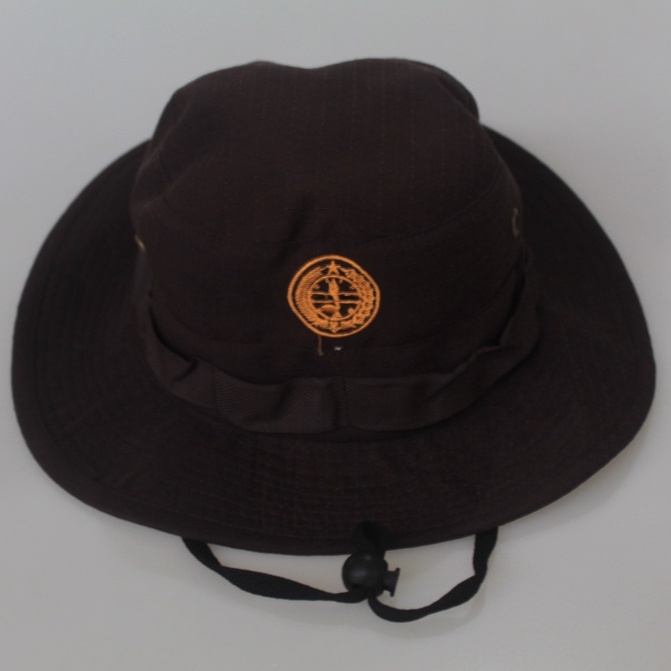 Topi Rimba Pramuka Pembina Outdoor Lapangan Pria Wanita Guru SD SMP SMA Kemah Jambore