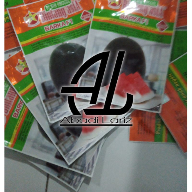 Benih Semangka 20 gr ,Barka F1 Oval Non Biji Tahan Virus BINTANG ASIA | ABADILARIZ