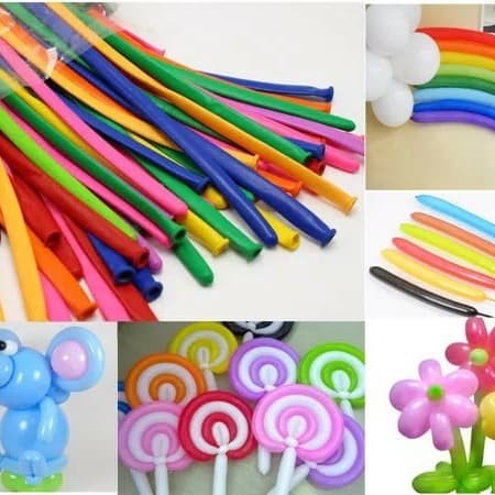 balon latex pentil twist / balon pentil 10 PCS