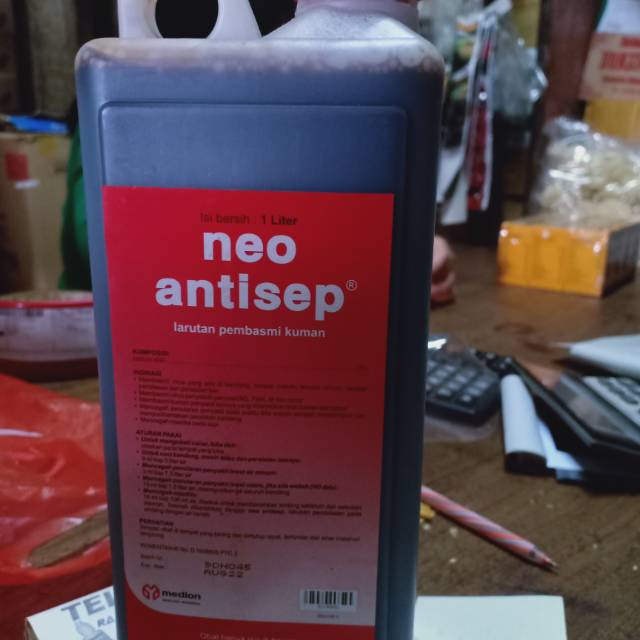 neo antisep 1liter disinfektan pembasmi kuman kandang ayam burung spt dettol karbol