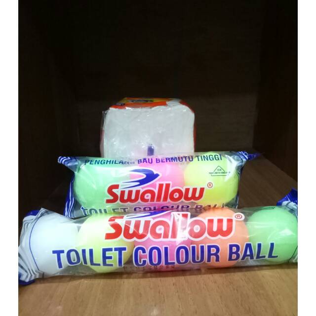 swallow kamper toilet colour ball isi 3/5