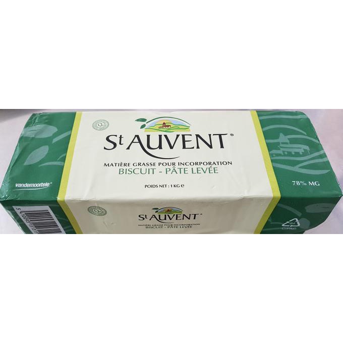 

(BISA COD) St Auvent Butter / Butter Blend Unsalted 1kg BOOM SALE Kode 1153