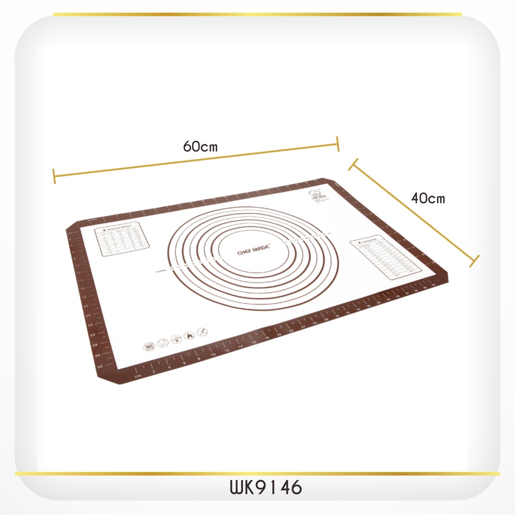 Silicone Silpat Baking Mat Alas Adonan Silikon Silicone Anti Lengket Tebal