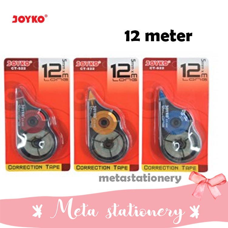 

Tipex Kertas / Correction Tape Joyko CT-522
