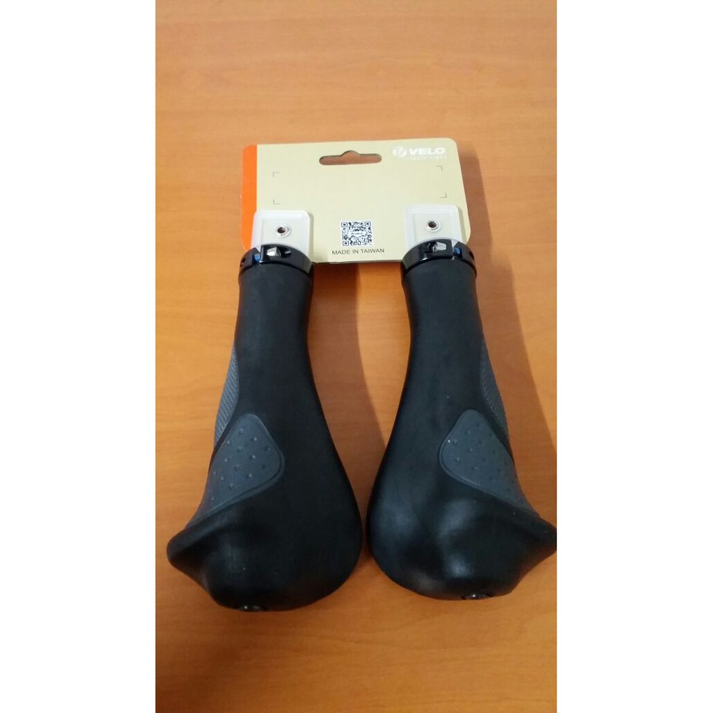 HAND GRIP VELO ATTUNE LOCK 1189 BLACK GREY GOLOK BESAR