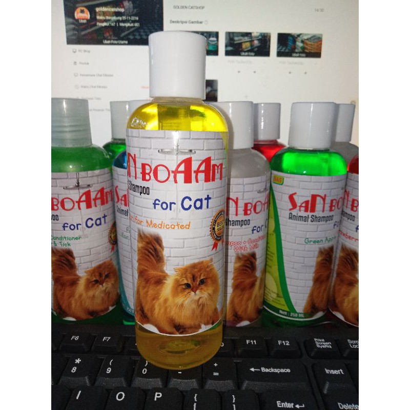 SHAMPO KUCING SAN BOAAM 250ML