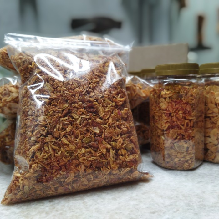 

✨COD✨ Bawang Goreng Sumenep Asli 1 Kg - 500 gr, Plastik