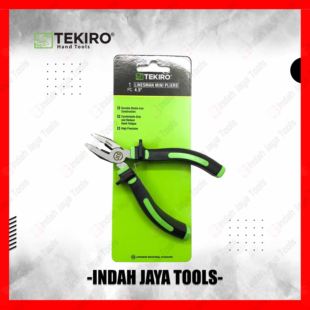 TEKIRO PL-LM1288 Tang Kombinasi MINI 4.5 Inch Combination Pliers