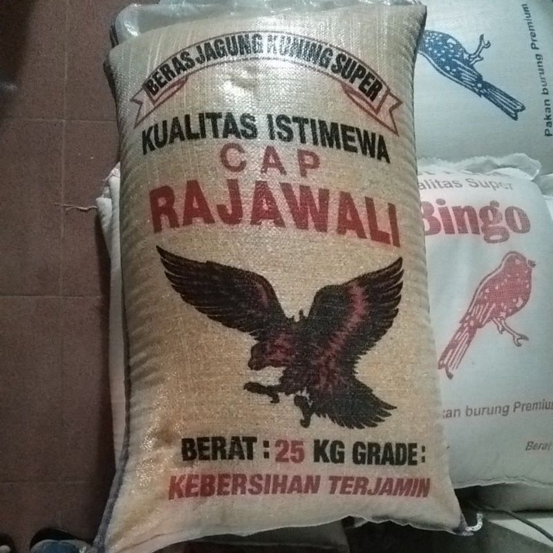 

Beras Jagung Kuning Super Cap Rajawali (Jagung Sriti)