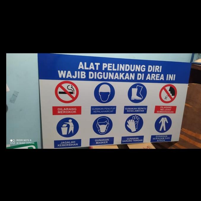 

SIGN ALAT PERLINDUNGAN DIRI Plat alumunium 1.2mm