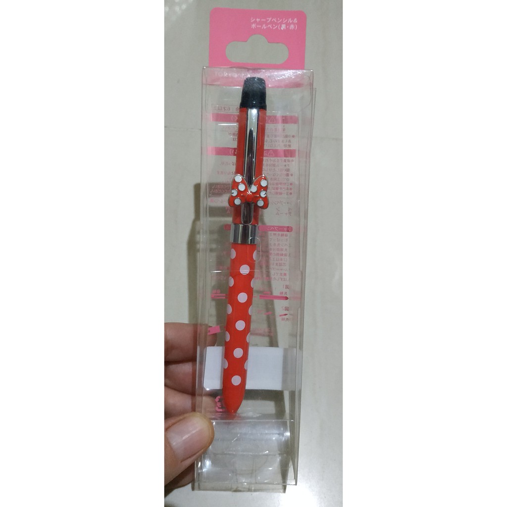 

Bolpen Pen Pulpen Exclusive Minnie Mouse Tokyo Disney Resort Original
