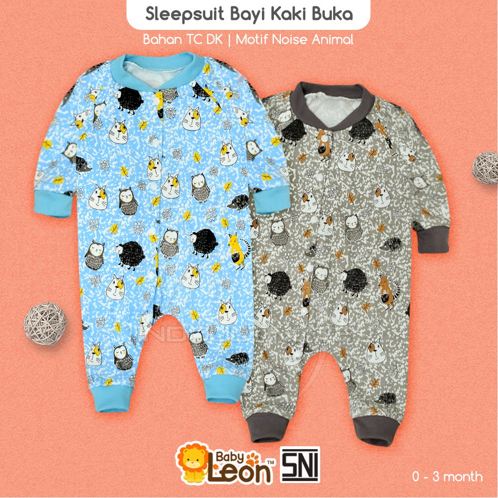 ANIMAL SERIES BABY LEON Perlengkapan Bayi Baru Lahir Newborn Jumper Jumsuit Jumpsuit Bayi Pakaian Bayi Celana Bayi Kaos Bayi Setelan Baju Bayi Topi Bayi Sarung Tangan Bayi Sarung Kaki Bayi DS-