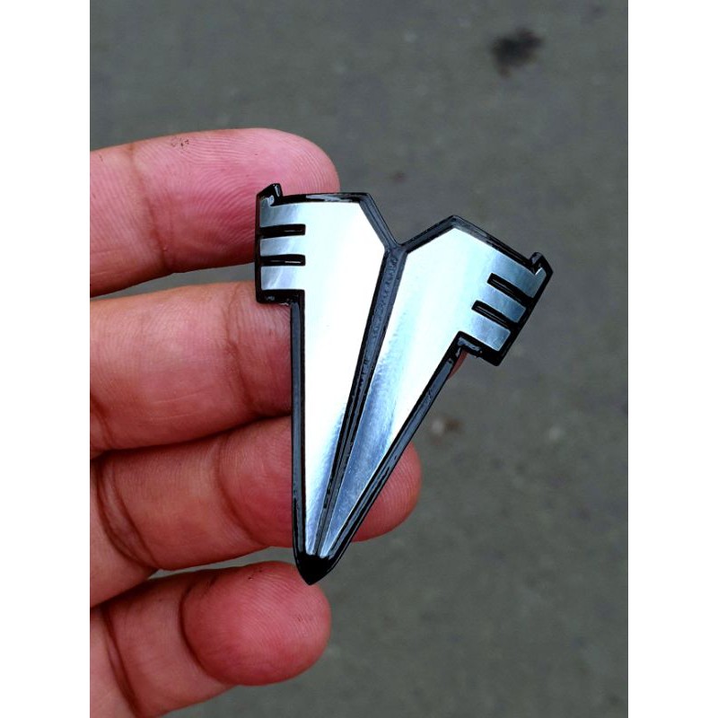 Head tube Badge / Head badge TYRELL - Emblem Sepeda TYRELL