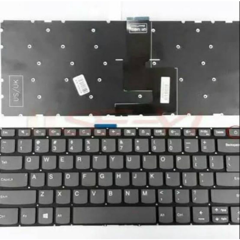 keyboard laptop LENOVO Ideapad 320s-13IKB (Power)
