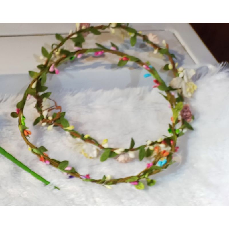 Bunga Mahkota Kepala/ Hiasan Kepala/ Bando Rambut