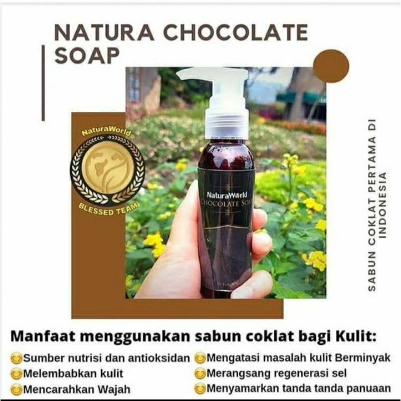 

natura chocolate soap