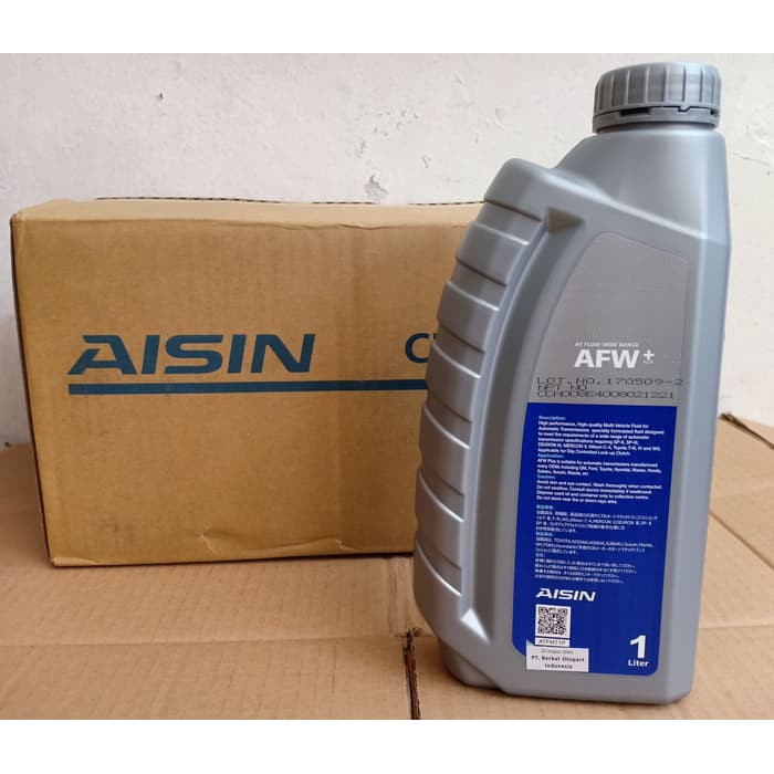 Oli Aisin AFW+ ATF MULTI Auto matic Transmisi FULLY SYNTHETIC isi 1 ltr ASLI