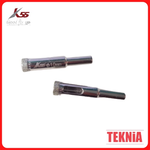 K55 Mata Bor Kaca Diameter 8-10 mm Keramik - Diamond Palting Hole Saw Fiber Glass