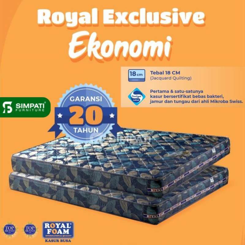 Kasur Busa Royal Exclusive Economi