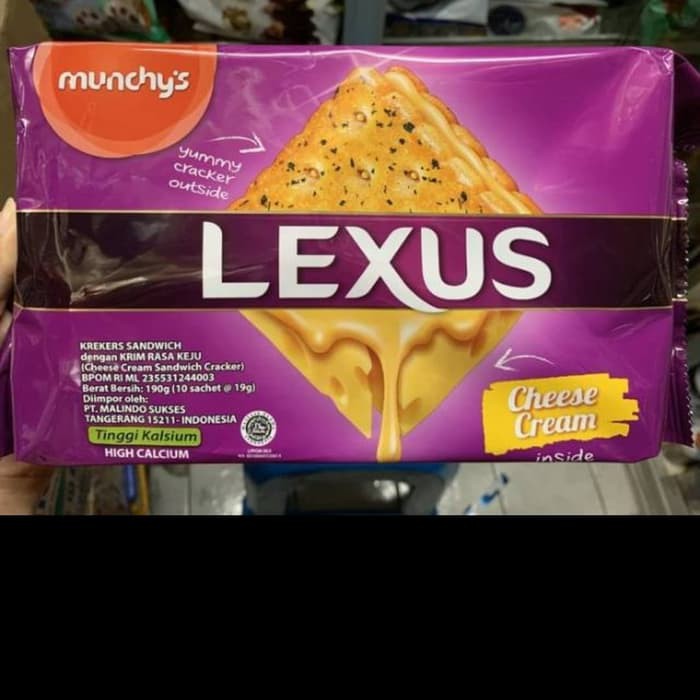 Biskuit Lexus Munchy's 200 Gram