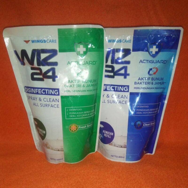 WIZ24 DISINFEKTAN REFILL 400 ML