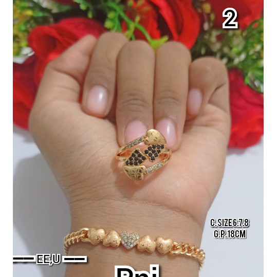 Gelang Dewasa Permata Love Free Cincin Xuping (COD)