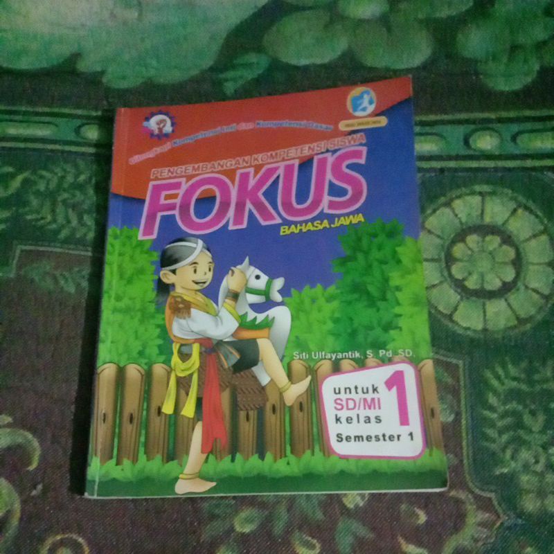 fokus bahasa Jawa untuk kelas 1 SD semester 1