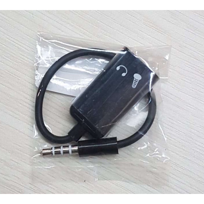 Splitter Microphone Headphone Audio 3.5mm ke 2 x 3.5mm - FA29735