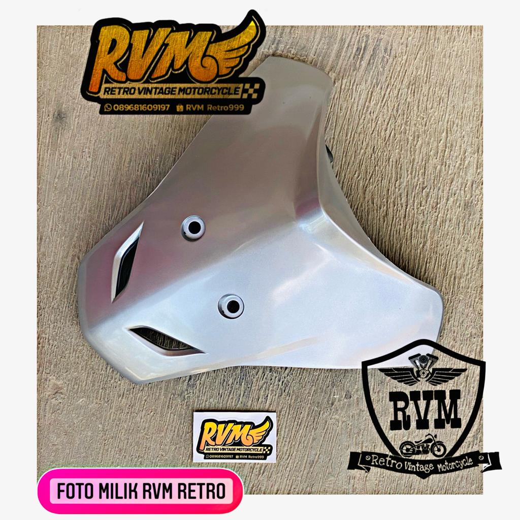 panel depan supra fit new silver tameng depan motor Supra fit new warna silver supra fit new/fit x/f