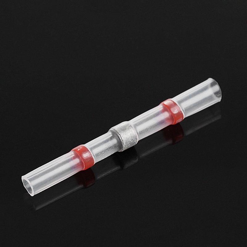 Zzz 75Pcs 4ukuran Konektor Terminal Kawat Heat Shrink Tube Tahan Air Solder Sleeve