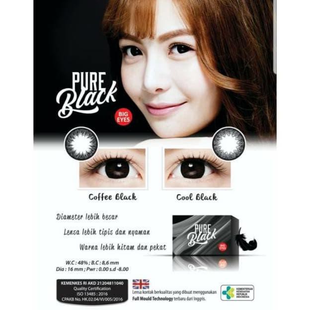 

50Ntrwx Softlens Pure Black - Coffe Normal 02Xrtx05