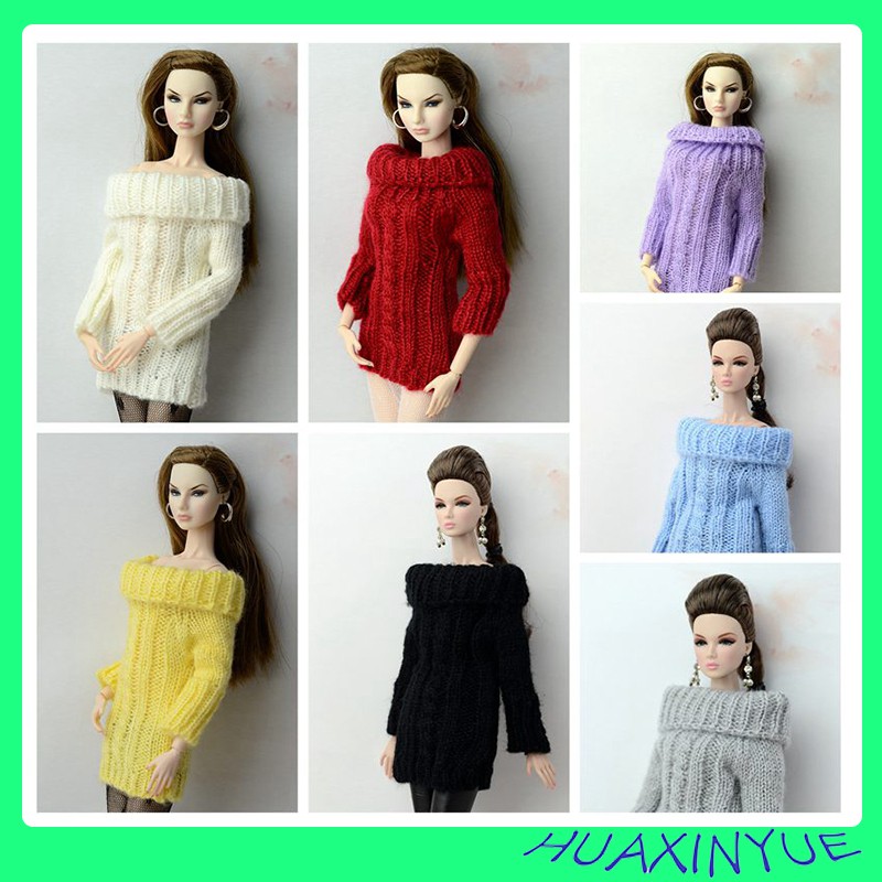 pola baju barbie doll