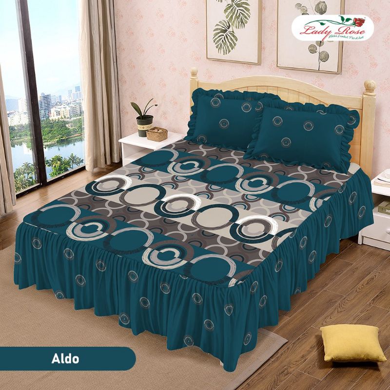 Sprei Rumbai Lady Rose ALDO 180X200