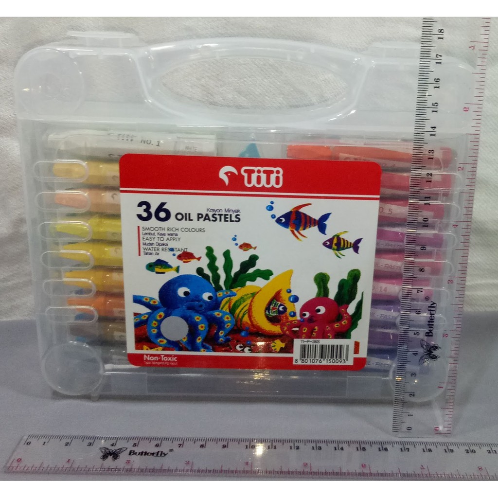 

Crayon Krayon Merk TITI 36 Warna tanpa embel-embel merk lain TITI saja Bagus Murah READY STOCK