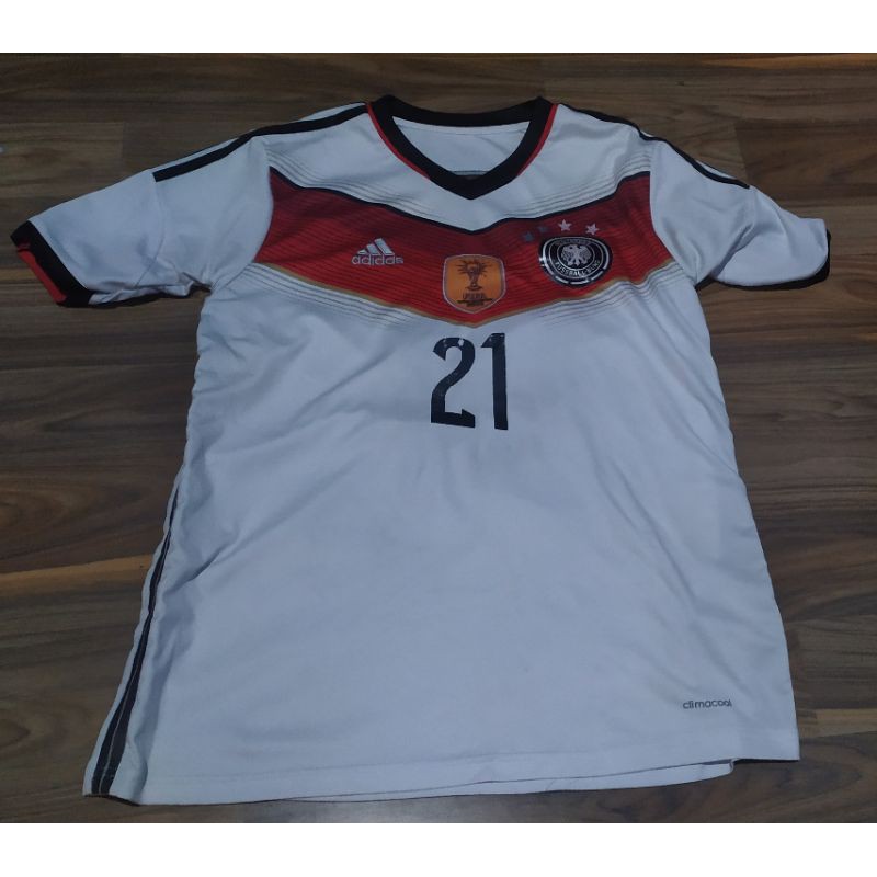 jersey jerman world cup 2014 second grade ori