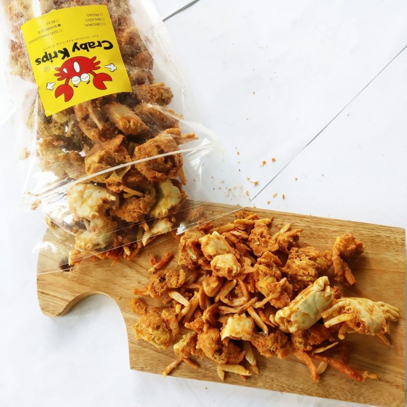 [1KG=9PCS] Baby Crabs Crispy Khas Gresik 100gr