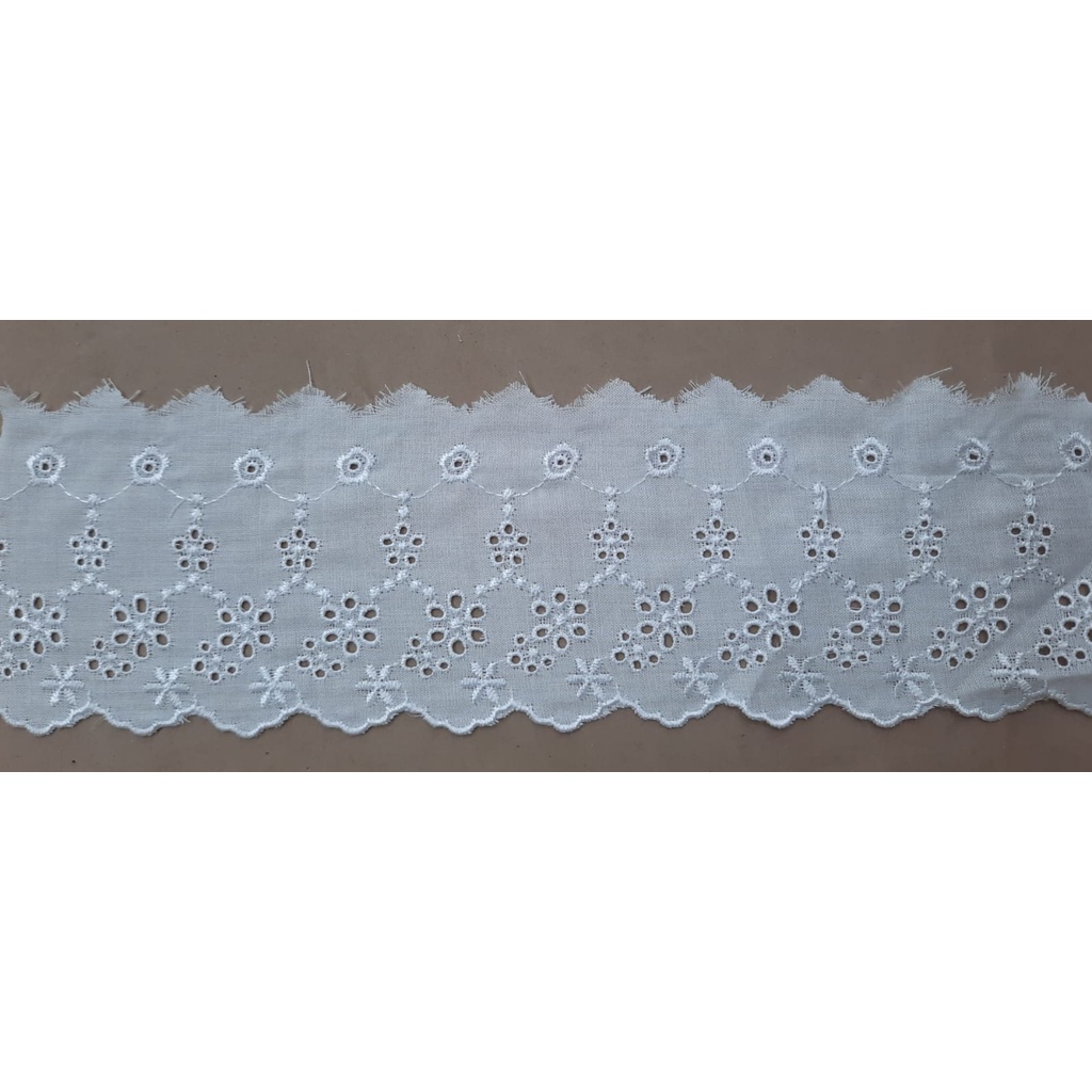 Renda Kain Bordir katun 4125 - 15 yds
