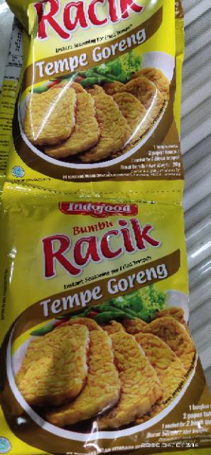 RACIK TEMPE ,SEPACK 10 BKS @ 20 gram