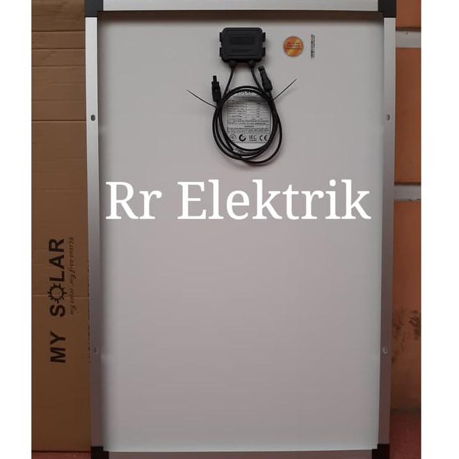 Panel Surya Solar Cell Solar Panel My Solar 100Wp Poly